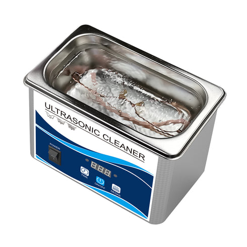 Ultrasonic 超聲波清洗機 工業級 0.8L 陶瓷晶片款 50W (GA008)