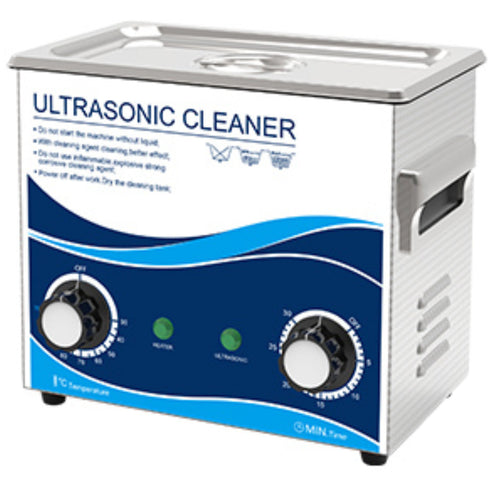 Ultrasonic 超音波清洗機 工業級 3.2L 旋鈕雙工業振頭款 120W (GD0203)