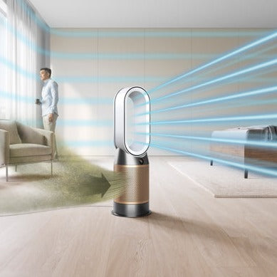 Dyson Purifier Hot+Cool™ Formaldehyde 三合一甲醛偵測涼暖空氣清淨機 HP09 (白金色/鎳金色)