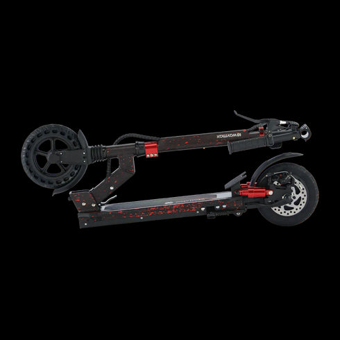 Waymax Lite-3 電動滑板車 輕型潮流款 車身手把皆可折疊 (紅/藍)