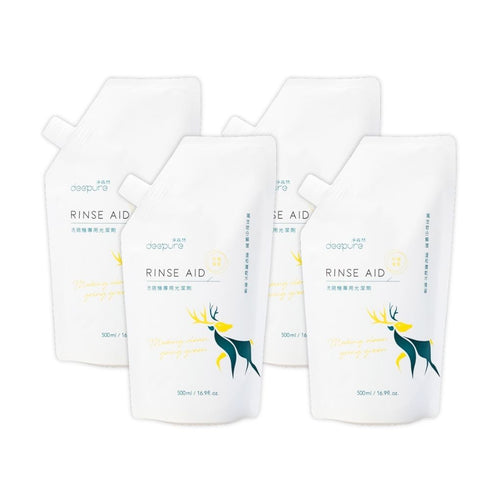 DEEPURE淨森林 無毒環保光潔劑 500ml 二包/三包/四包組(洗碗機專用)