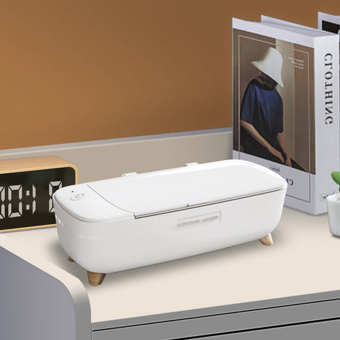 Ultrasonic 復古木腳二檔調節超聲波清洗機 GZ-CS01 (綠/白)