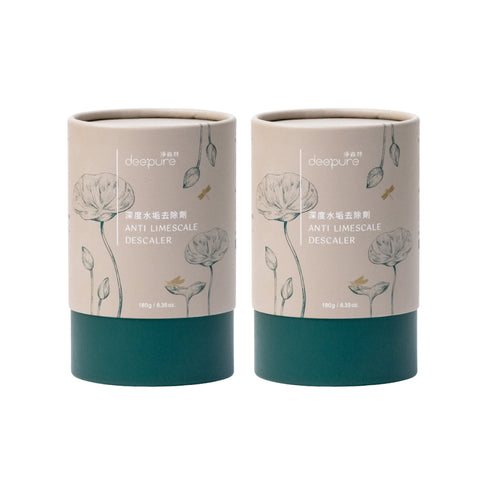 【全新升級】DEEPURE淨森林 洗碗機專用 深度水垢去除劑180g 二瓶/三瓶/四瓶組