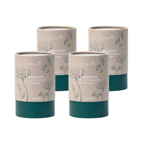 【全新升級】DEEPURE淨森林 洗碗機專用 深度水垢去除劑180g 二瓶/三瓶/四瓶組