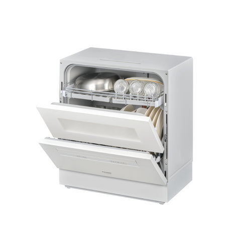 Panasonic國際牌 桌上型自動洗碗機(6人份) NP-TH4WHR1TW 送Finish洗劑組&Othello保鮮盒組