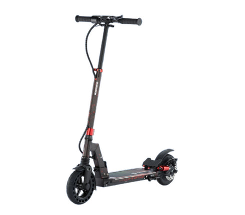 Waymax Lite-3 電動滑板車 輕型潮流款 車身手把皆可折疊 (紅/藍)