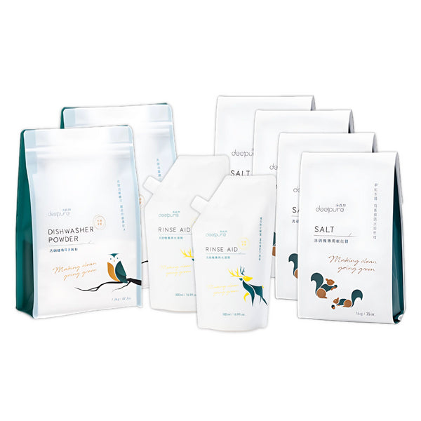 DEEPURE淨森林 無毒洗劑 半年份(洗碗機專用)