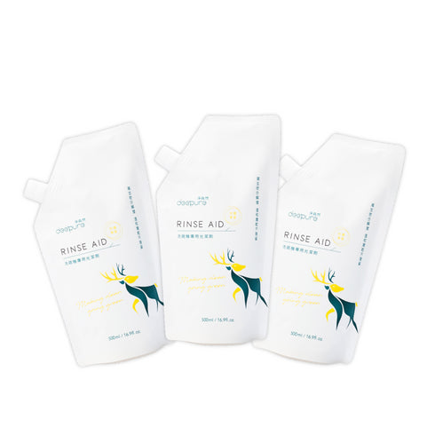 DEEPURE淨森林 無毒環保光潔劑 500ml 二包/三包/四包組(洗碗機專用)