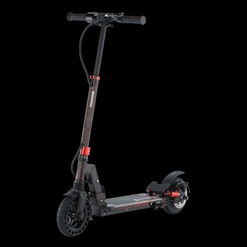 Waymax Lite-3 電動滑板車 輕型潮流款 車身手把皆可折疊 (紅/藍)