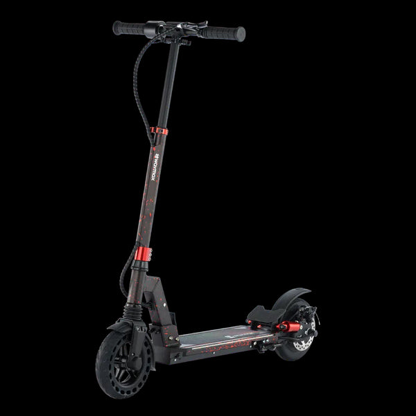 Waymax Lite-3 電動滑板車 輕型潮流款 車身手把皆可折疊 (紅/藍)