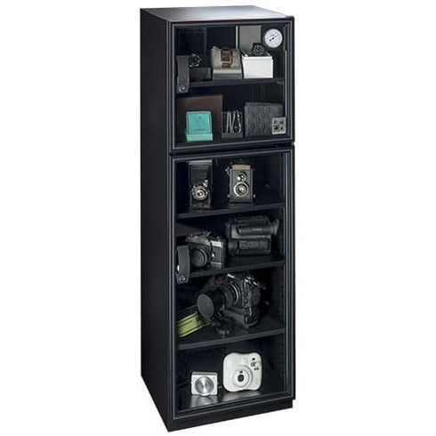 收藏家, 174公升, 左右雙門, 雙開, 電子防潮箱, 防潮箱, AX-180N, 精密儀器, 防潮收納箱, 儀器收納, 精品收納