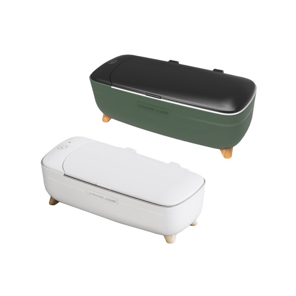 Ultrasonic 復古木腳二檔調節超聲波清洗機 GZ-CS01 (綠/白)
