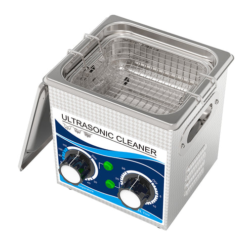 Ultrasonic 超聲波清洗機 工業級 1.3L 旋鈕加熱款 60W (GD0101)