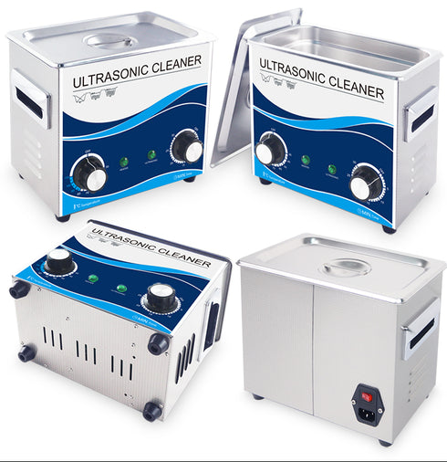 Ultrasonic 超音波清洗機 工業級 3.2L 旋鈕雙工業振頭款 120W (GD0203)