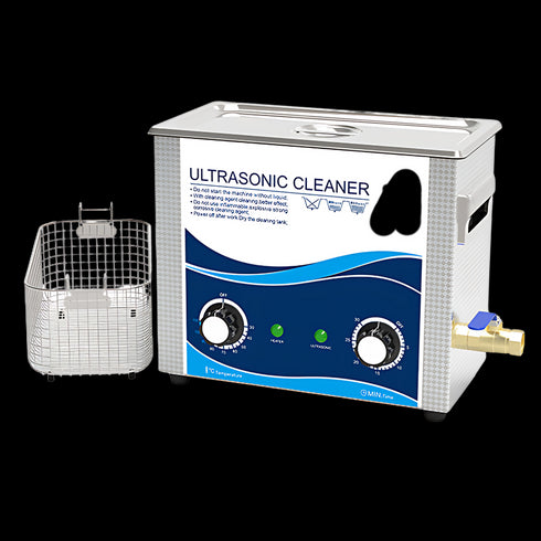 【預購】Ultrasonic 超音波清洗機 工業級6.5L 溫控工業振頭款 180W (GD0306)