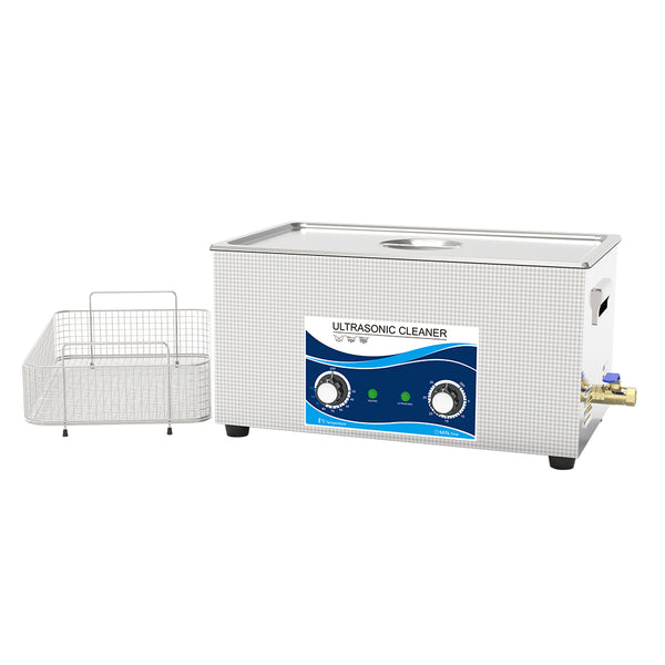 【預購】Ultrasonic 超聲波清洗機 工業級 22L 旋鈕版 (GD0822)