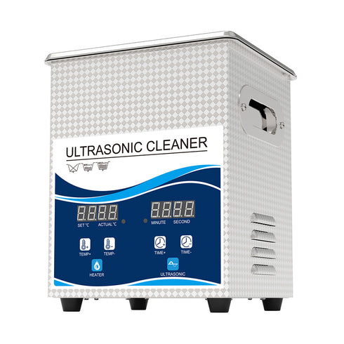 Ultrasonic 超聲波清洗機 工業級 2L 按鍵加熱款 60W (GS0102)