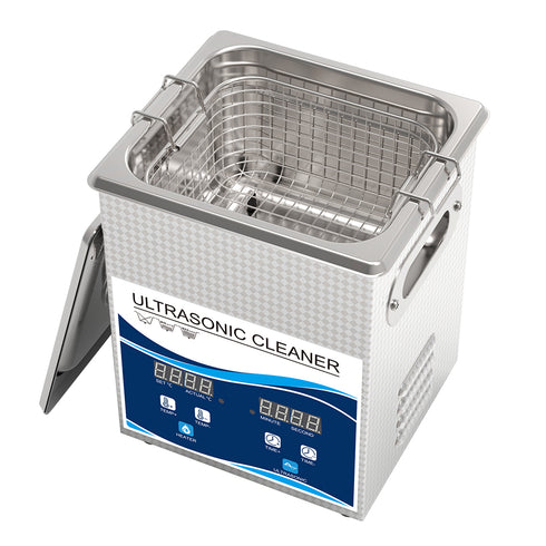 Ultrasonic 超聲波清洗機 工業級 2L 按鍵加熱款 60W (GS0102)