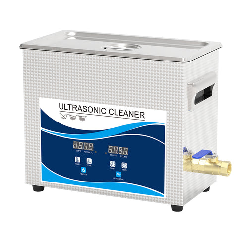 Ultrasonic 超音波清洗機 工業級6.5L 溫控工業振頭款 180W (GS0306) 預購