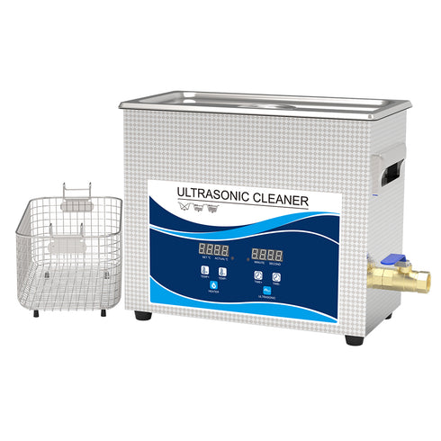 Ultrasonic 超音波清洗機 工業級6.5L 溫控工業振頭款 180W (GS0306) 預購