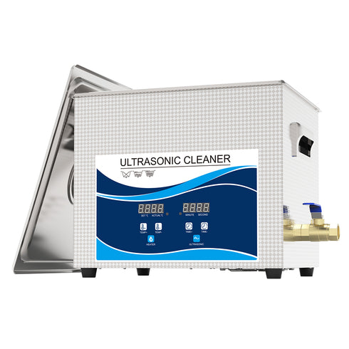 Ultrasonic 超音波清洗機 工業級10L 溫控工業振頭款 240W (GS0410) 預購