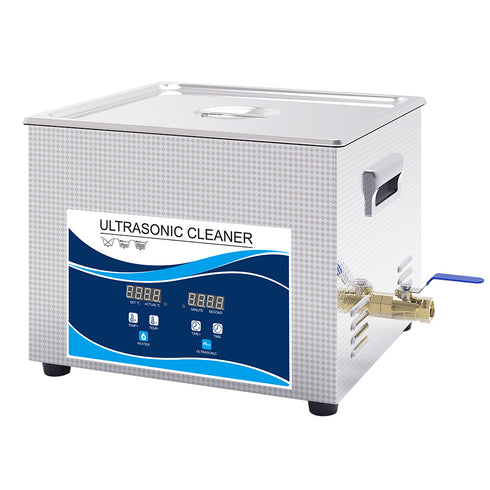 Ultrasonic 超音波清洗機 工業級15L 溫控工業振頭款 360W (GS0615)