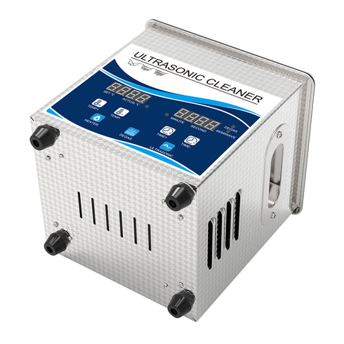 Ultrasonic 超聲波清洗機 工業級 1.3L GW按鈕版 加熱變波功能 60W/120W (GW0201)