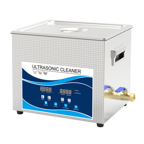【預購】Ultrasonic 超聲波清洗機 工業級 10L GW按鈕版 加熱變波功能 180W/360W (GW0610)