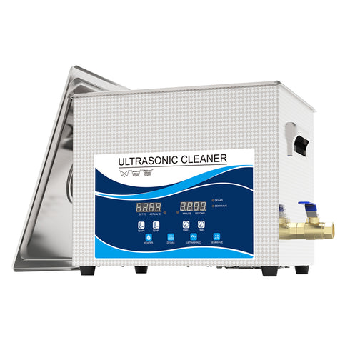 【預購】Ultrasonic 超聲波清洗機 工業級 10L GW按鈕版 加熱變波功能 180W/360W (GW0610)