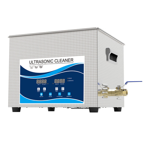 【預購】Ultrasonic 超聲波清洗機 工業級 15L GW按鈕版 加熱變波功能 270W/540W (GW0915)