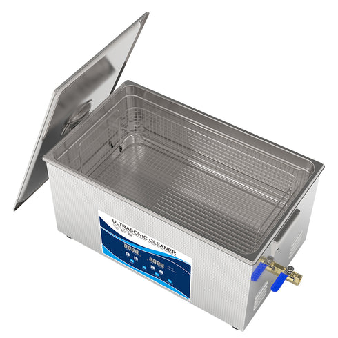 【預購】Ultrasonic 超聲波清洗機 工業級 22L GW按鈕版 加熱變波功能 420W/840W (GW1422)