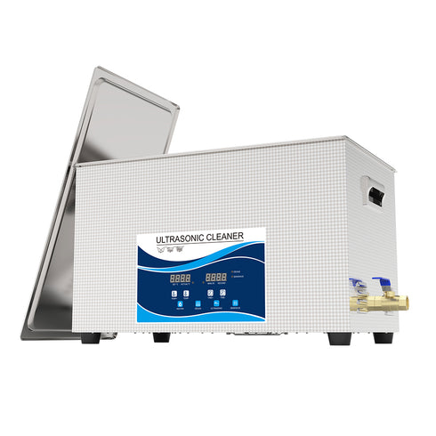 【預購】Ultrasonic 超聲波清洗機 工業級 30L GW按鈕版 加熱變波功能 450W/900W (GW1530)