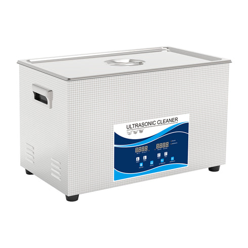 【預購】Ultrasonic 超聲波清洗機 工業級 30L GW按鈕版 加熱變波功能 450W/900W (GW1530)