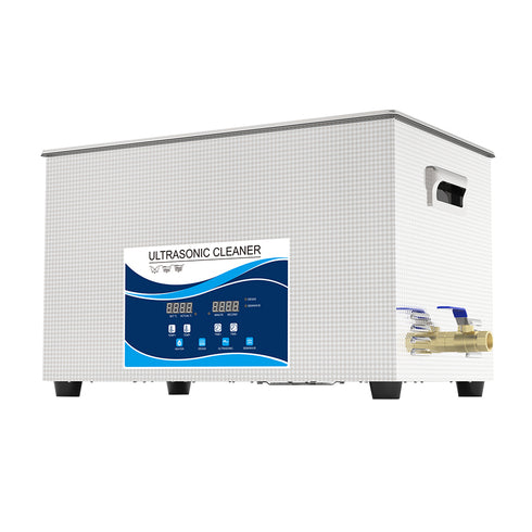 【預購】Ultrasonic 超聲波清洗機 工業級 30L GW按鈕版 加熱變波功能 450W/900W (GW1530)