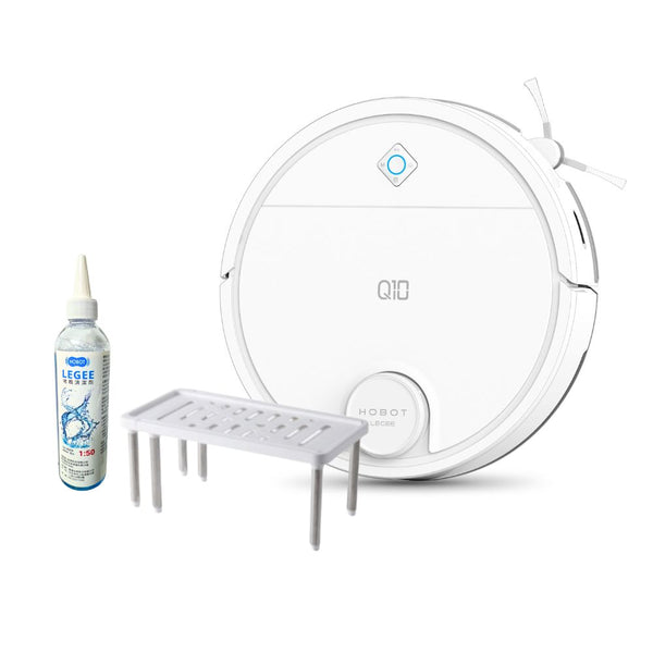HOBOT 雷姬 Q10 ( LEGEE Q10 ) 角落殺手掃拖機器人 送伸縮收納架&清潔劑 | 原廠公司貨