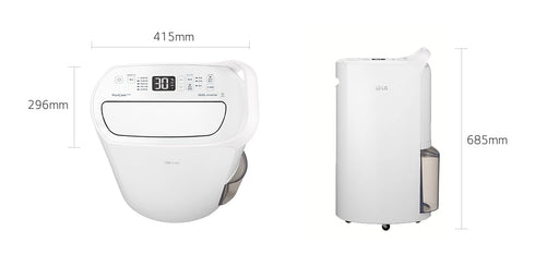 【新款】LG PuriCare™ WiFi 18公升變頻除濕機-白色 MD181QWE0 附Y字、烘鞋配件