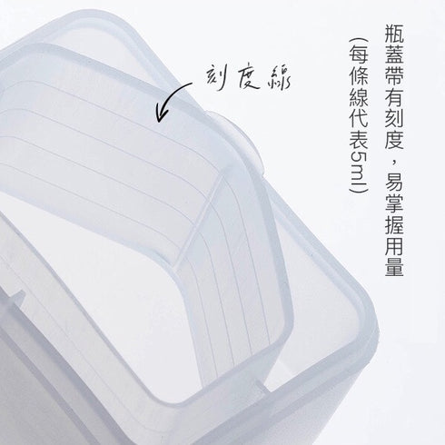 淨森林X日本霜山 環保永續瓶700ml 洗劑分裝瓶 (一入) 送標籤貼紙