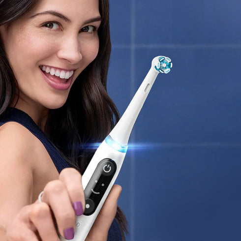 德國百靈Oral-B iO SLIM 微震科技電動牙刷-白