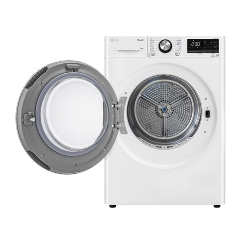 韓國, LG, 樂金, 10公斤, 免曬衣, 乾衣機, 冰瓷白, WR-90VW, 烘衣機