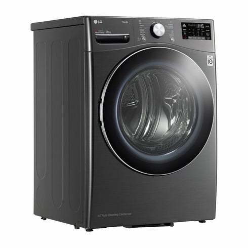 韓國, LG, 樂金, 16公斤, 大容量, 免曬衣, 乾衣機, 尊爵黑, WR-16HB, 烘衣機