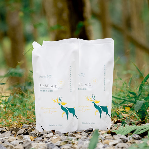 DEEPURE淨森林 無毒環保光潔劑 500ml 二包/三包/四包組(洗碗機專用)