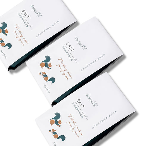 DEEPURE淨森林 天然高純度軟化鹽 1kg 三包/四包組(洗碗機專用)