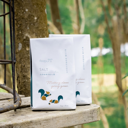 DEEPURE淨森林 天然高純度軟化鹽 1kg 三包/四包組(洗碗機專用)