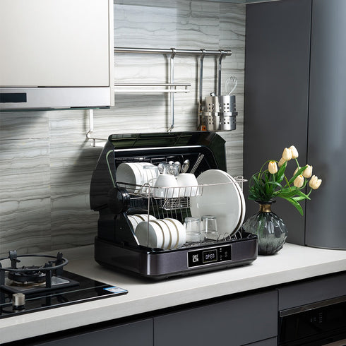 CHEFBORN韓國天廚 65L紫外線殺菌奶瓶烘碗機 Clearshae65 贈奶瓶架4入