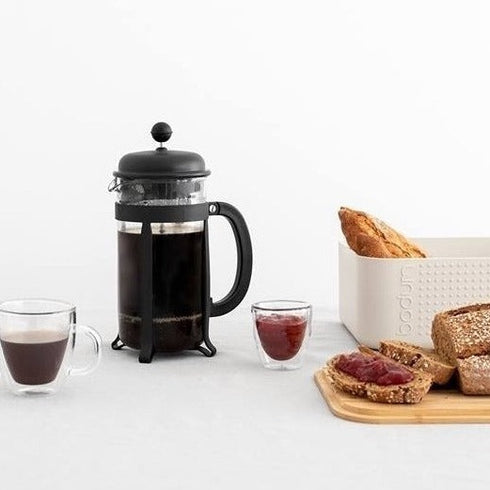Bodum JAVA 3杯法式濾壓壺 三色(米白/黑/紅)
